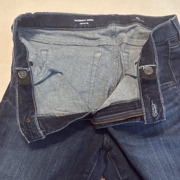 AG Maternity Prima Cigarette Ankle Blue Jean Size 29R - Picture 8 of 12